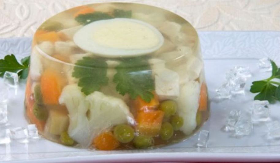 Рецепт заливного с куриным филе