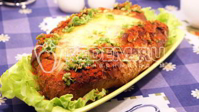 запеченный багет