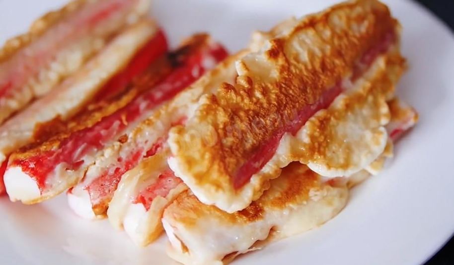 Рецепт жареных крабовых палочек в кляре