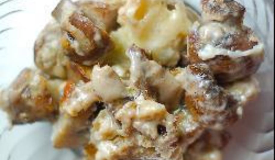 Рецепт грибного жюльена