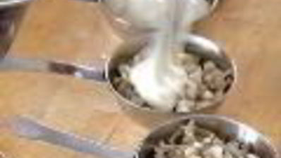 куриный жюльен с грибами