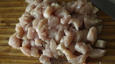 лодочки из кабачков с жульеном и курицей