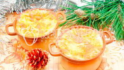 новогодний жюльен