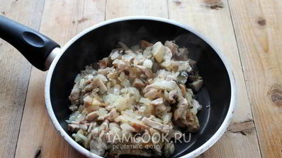 жульен из белых грибов