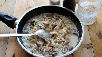 жульен из белых грибов