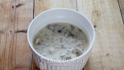 жульен из белых грибов