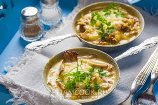 Жульен из лисичек