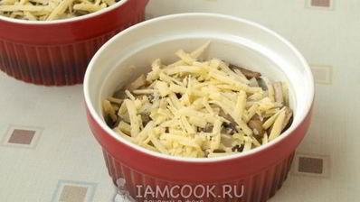 жульен с грибами и сыром