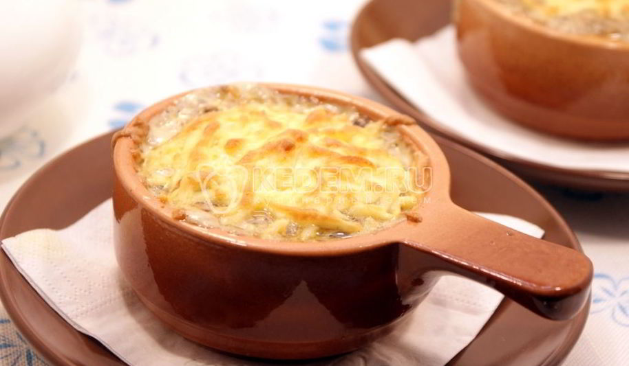 Рецепт жульена с грибами в духовке