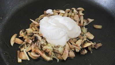 жульен с грибами в тарталетках