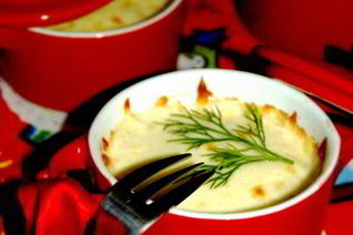 Жульен с кальмарами