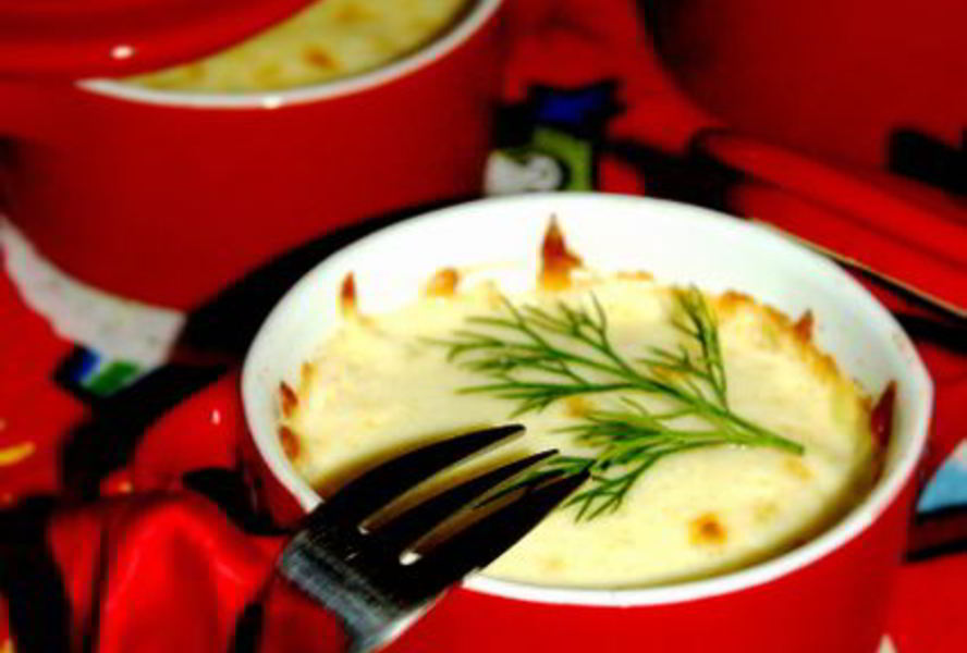 Жульен с кальмарами