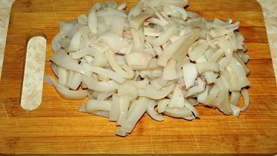 жульен с кальмарами