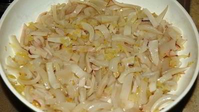 жульен с кальмарами