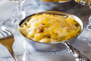 Жульен с картошкой и грибами