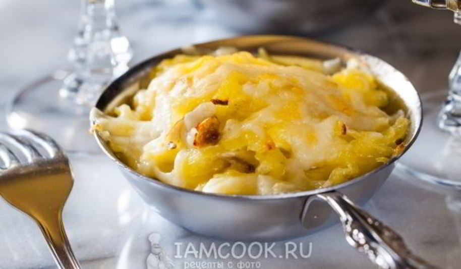 Рецепт жульена с картошкой и грибами