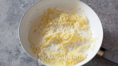 жульен с картошкой и грибами