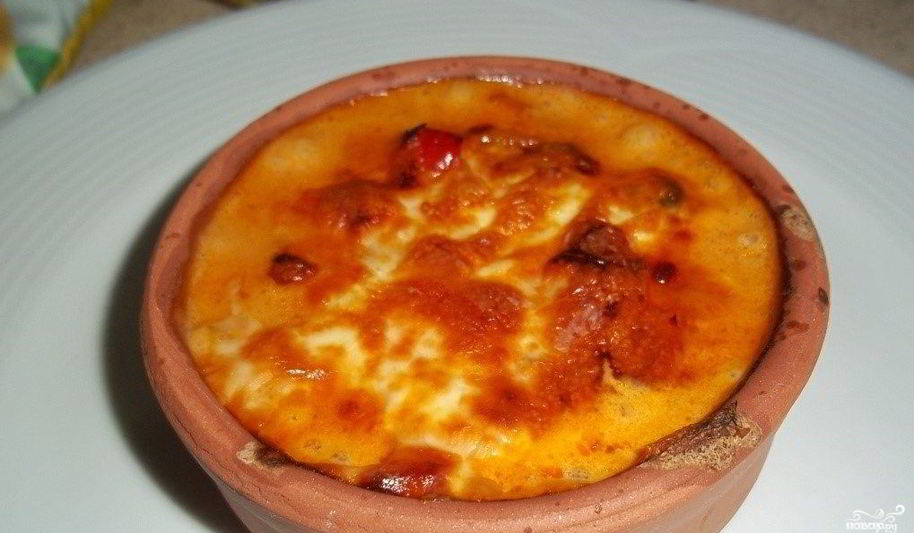 Рецепт жульена с креветками