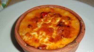 жульен с креветками