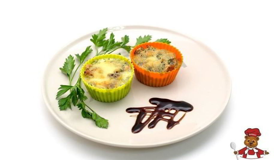 Рецепт жульена с курицей и грибами в духовке