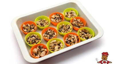 жульен с курицей и грибами в духовке