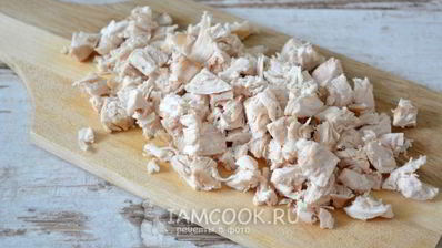 жульен с курицей и шампиньонами в духовке