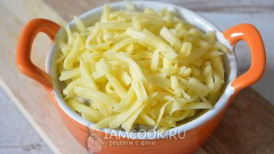 жульен с курицей и шампиньонами в духовке