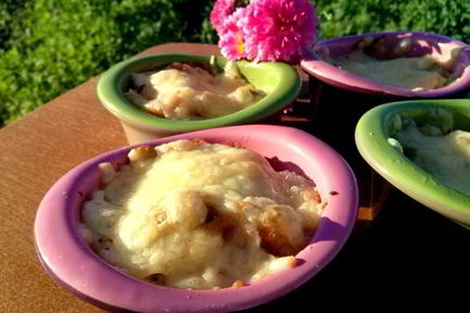 Жульен с шампиньонами