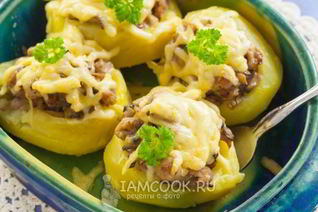 Жульен в картофеле