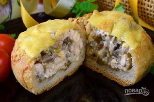 Жульен в съедобных кокотницах