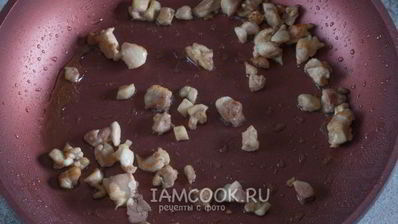 жульен в тарталетках с грибами и курицей