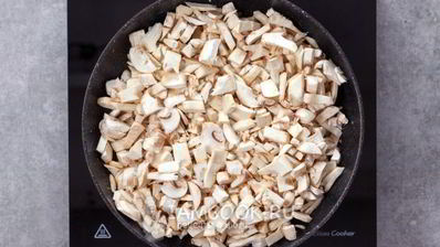 жульен в тарталетках с грибами и сыром