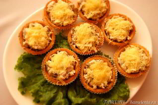 Жульен в тарталетках