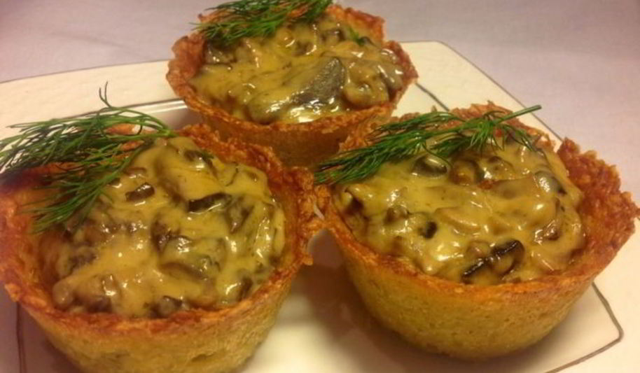 Рецепт жюльена из боровиков