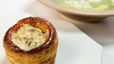 жюльен из грибов в волованах