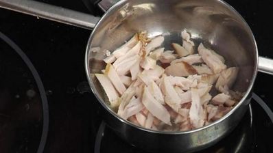 жюльен из копченой птицы