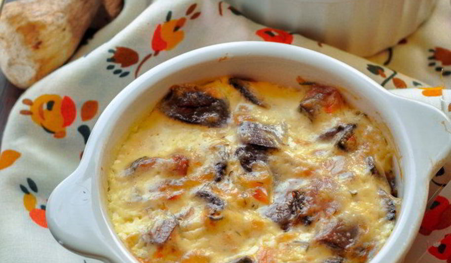 Рецепт жюльена из лесных грибов