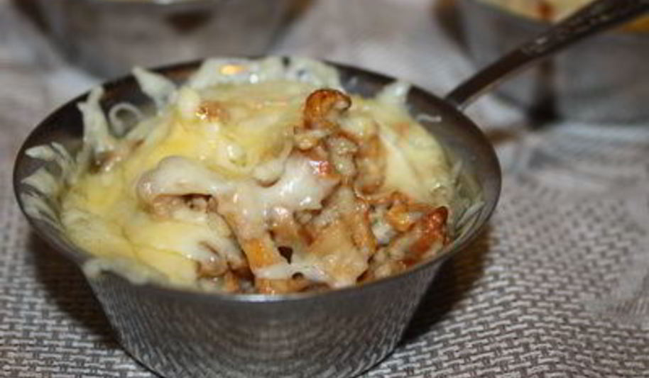 Рецепт жюльена из лисичек