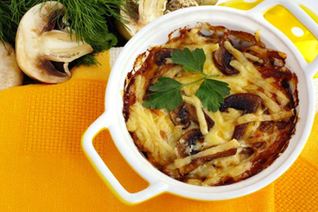 Жюльен из шампиньонов с сыром