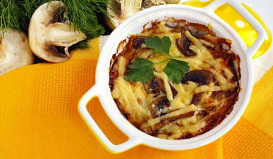 Рецепт жюльена из шампиньонов с сыром