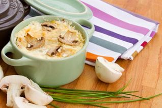 Жюльен с грибами