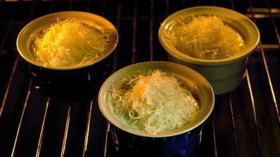 жюльен с креветками