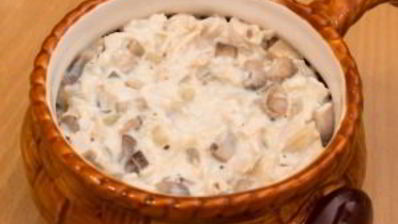 жюльен с курицей и грибами