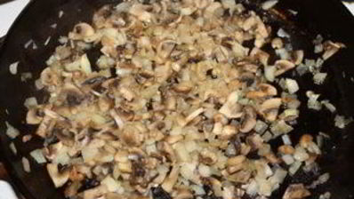 жюльен с курицей и шампиньонами