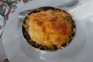 Жюльен с тыквой