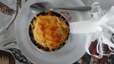 жюльен с тыквой