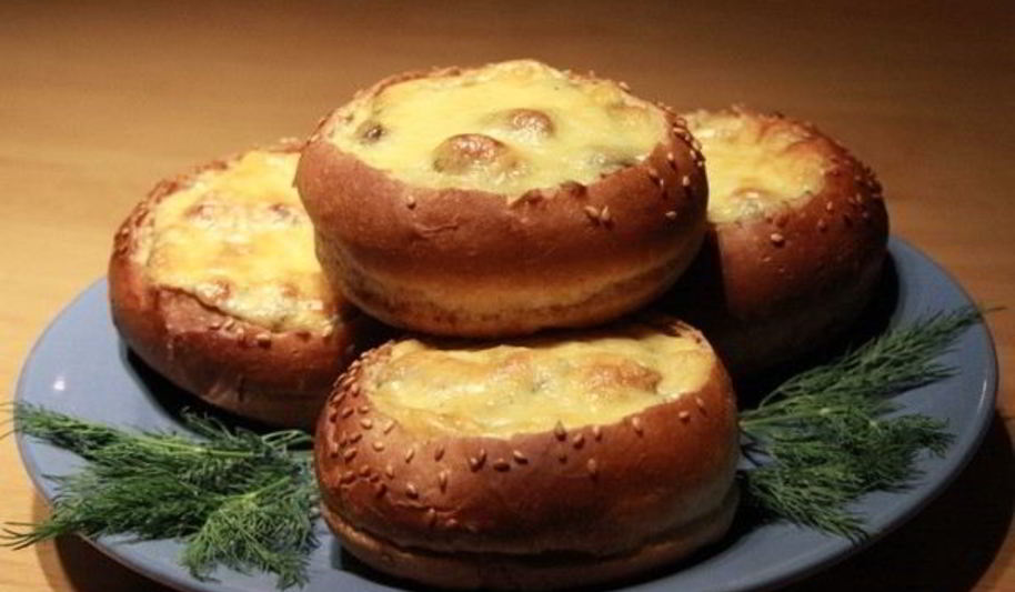 Рецепт жюльена в булочке