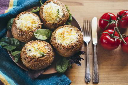 Жюльен в хрустящей булочке