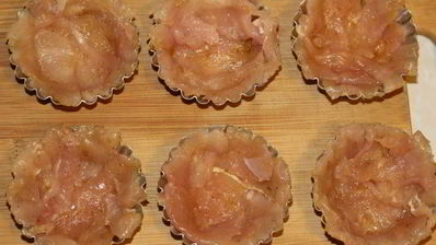 жюльен в корзиночках из куриного филе