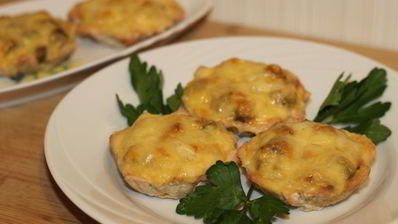 жюльен в корзиночках из куриного филе